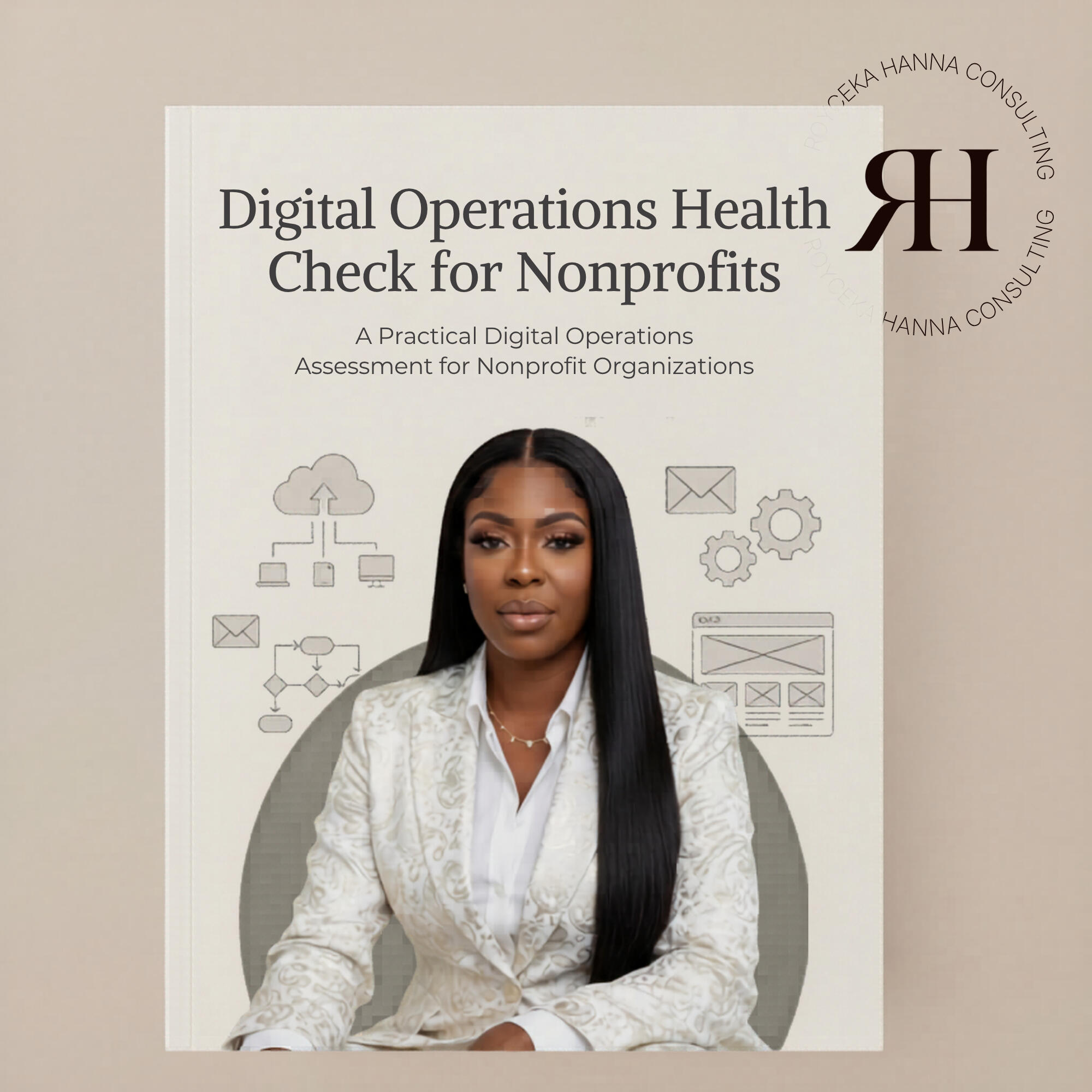 Royceka Hanna Consulting monogram logo