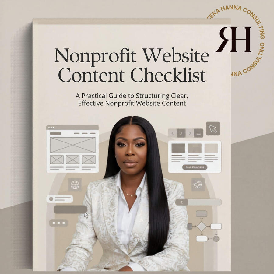 Nonprofit Website Content Checklist