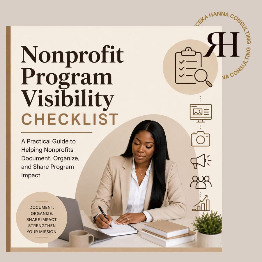 Nonprofit Program Visibility Checklist