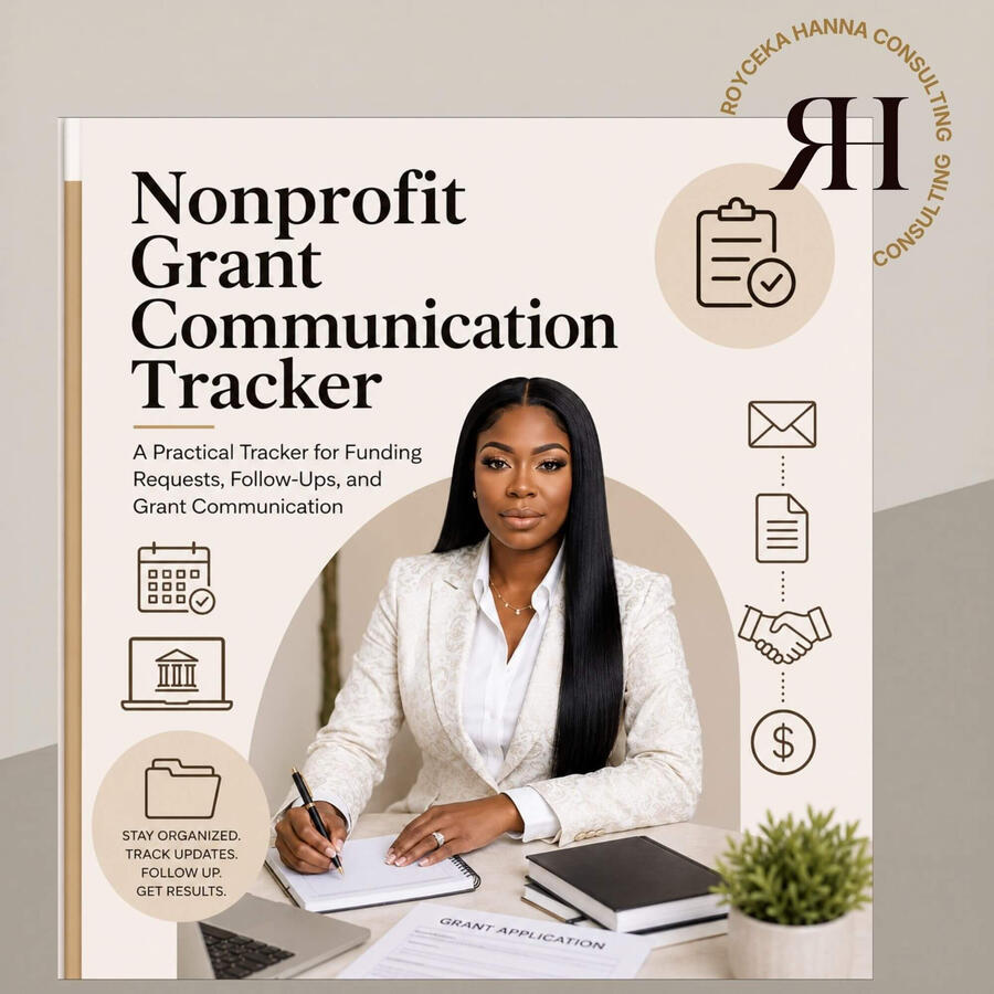 Nonprofit Grant Communication Tracker