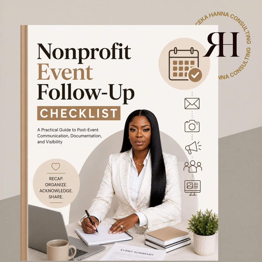 Nonprofit Event Follow-Up Checklist